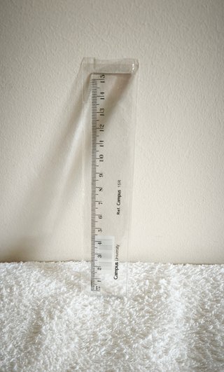 Régua Escolar 15cm - Campus University - Nova, Emb