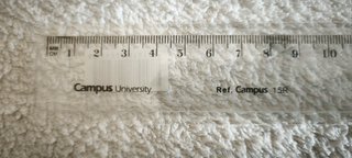 Régua Escolar 15cm - Campus University - Nova, Emb