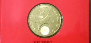 Moneda 12€ año 2002. Presidencia U.E.