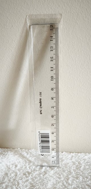 Régua Escolar 15cm - Campus University - Nova