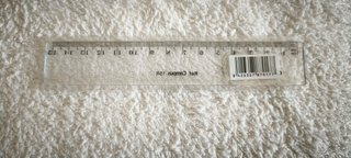 Régua Escolar 15cm - Campus University - Nova