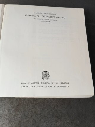 Orfeón Donostiarra: Su Historia - Bere Kondaira