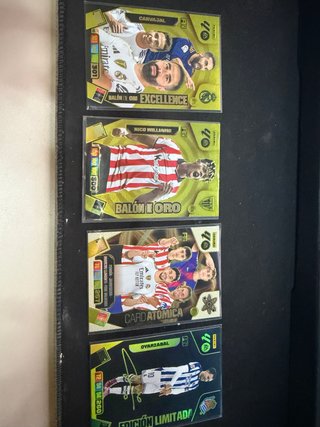 Lote cartas Adrenalyn la Liga 25/26