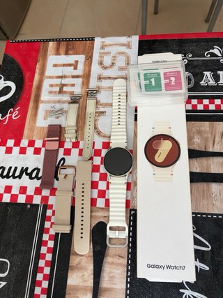 Samsung Galaxy Watch 7 Beige/Blanco