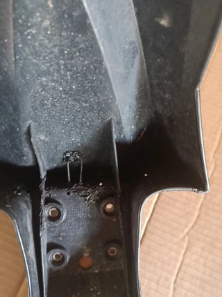 Guardabarros y cúpula KTM 990
