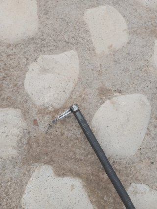 Caña de pescar con carrete