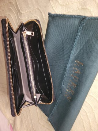 Monedero Lauren Ralph Lauren Piel Negro