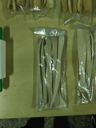 Lote manualidades modelado cerámica