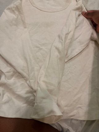 Sudadera básica blanca