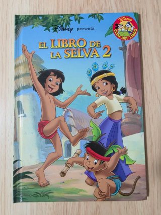Clásico cuento Disney. "El libro de la selva 2".