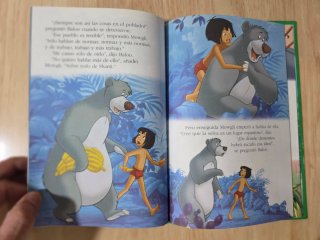 Clásico cuento Disney. "El libro de la selva 2".