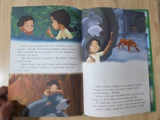 Clásico cuento Disney. "El libro de la selva 2".