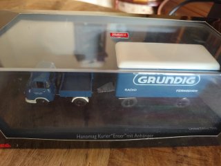 Schuco Hanomag Kurier Grundig 1:43 Ed. Lim 1000