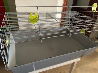 Jaula para cobayas y conejos