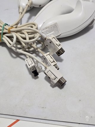 4 nunchuk blanco originales nintendo wii