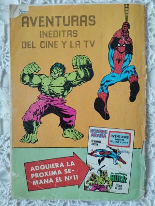 Pack 2 números El Hombre Araña (Spiderman)