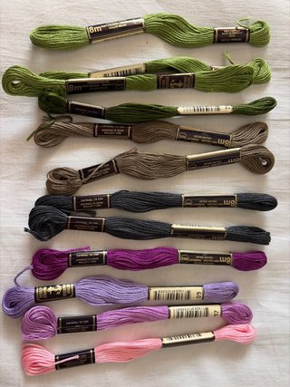 Lote Hilos Bordar Algodón DMC Colores Surtidos