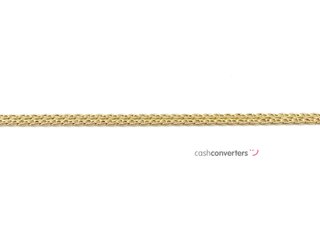 cadena oro 18k 22cm
