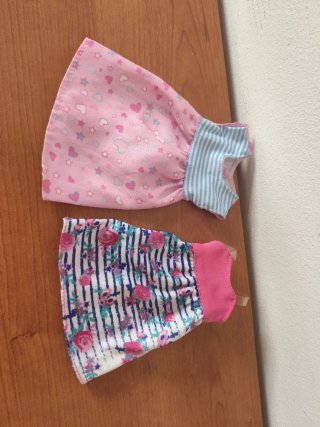 Lote 6 vestidos Barbie*
