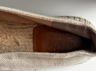 Alpargatas Ralph Lauren Beige/Marrón