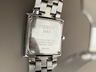 Reloj Tissot TXL L860/960K Negro/Plata
