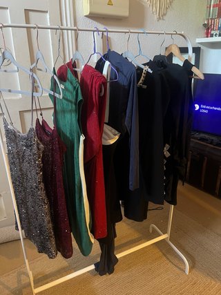 Lote 5 Vestidos Fiesta Zara Talla M