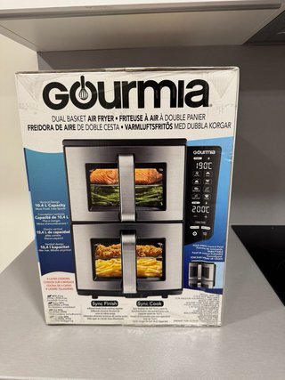 Gourmia Freidora de Aire Doble NUEVA PRECINTADA