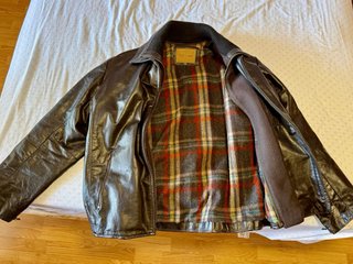 Chaqueta de piel Pepe Jeans Marrón
