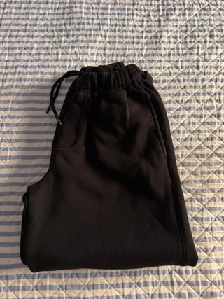 Joggers oversize algodón negros Talla M