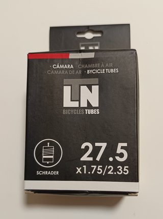 2 Cámaras ELTIN 27.5x1.75-2.35 Schrader