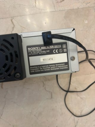 Reproductor y Grabador DVD Sony RDR-GX210
