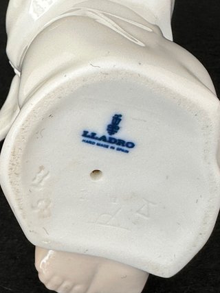 Lladró Ángel Orando Porcelana 1969