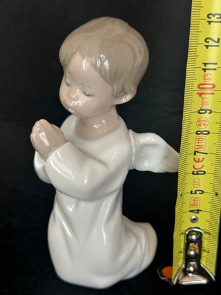 Lladró Ángel Orando Porcelana 1969