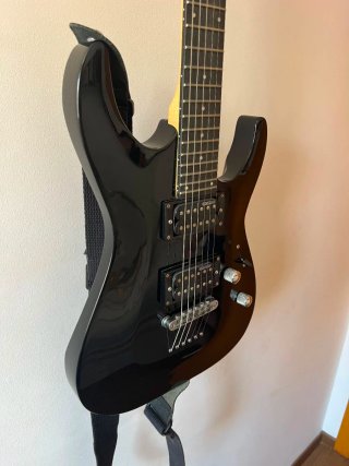 Guitarra Eléctrica ESP LTD MH-10 BLACK