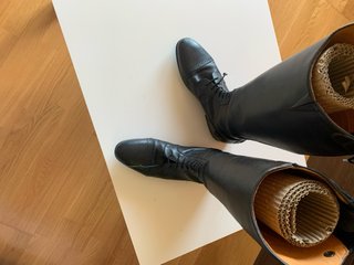 Botas de equitación HKM como nuevas