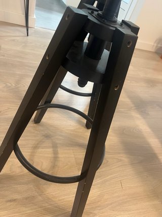Taburetes altos negros Ikea (los dos)