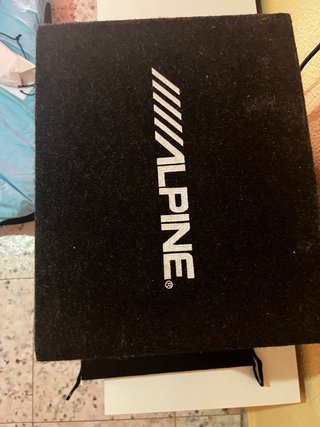 Subwoofer Alpine SBE-1244 12 200W RMS