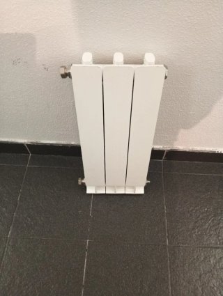 Radiador blanco