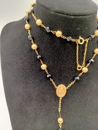 Rosario de Oro 18k- 20,88gr- 61cm