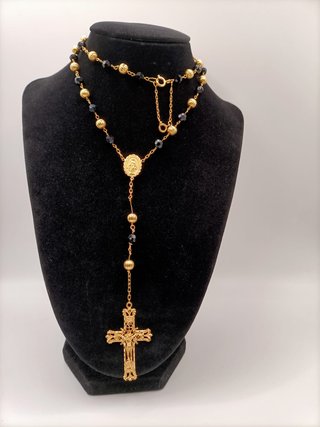 Rosario de Oro 18k- 20,88gr- 61cm