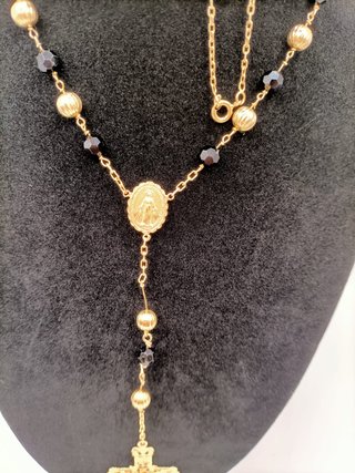 Rosario de Oro 18k- 20,88gr- 61cm