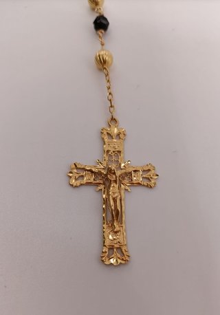 Rosario de Oro 18k- 20,88gr- 61cm