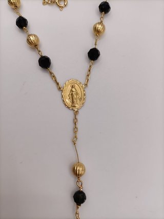 Rosario de Oro 18k- 20,88gr- 61cm