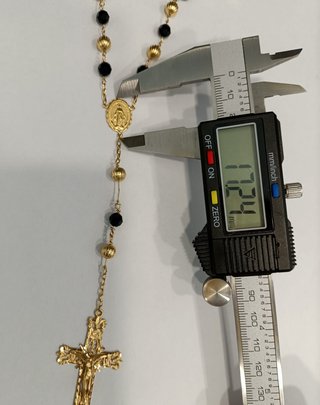 Rosario de Oro 18k- 20,88gr- 61cm