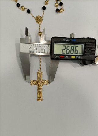 Rosario de Oro 18k- 20,88gr- 61cm