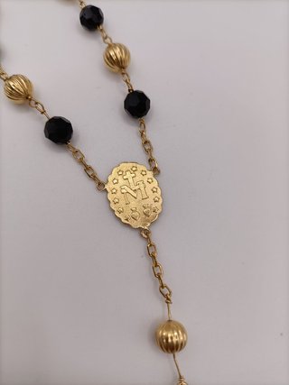 Rosario de Oro 18k- 20,88gr- 61cm