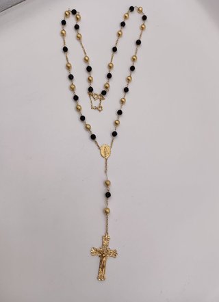 Rosario de Oro 18k- 20,88gr- 61cm