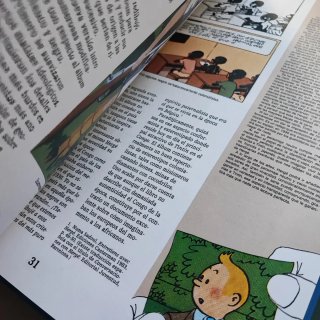 "Tintin y el Mundo de Herge". Benoit Peeters.