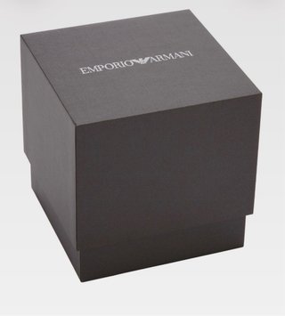 Reloj Emporio Armani Gunmetal Azul