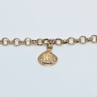 Pulsera oro 18k con charms